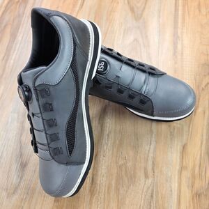 ☔️🩵⏭️NIB Gray & Black Solace Bowling Shoes Men's 11.5